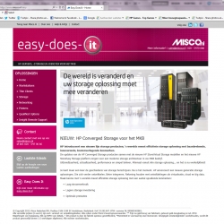 Microsite Easy Does It - Misco.nl