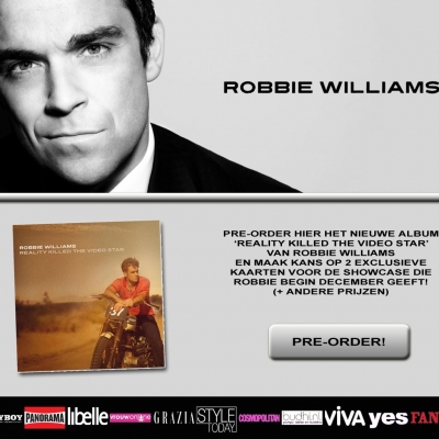 Robbie Williams Mini-shop